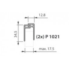 Deceuninck Standard P1021 - ukončovací profil